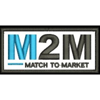 M2M logo - Similar company to The Candy Tower