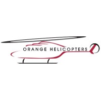 Orange Helicopters logo - Similar company to Airspan Helicopters Ltd.