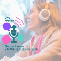 NDV Podcast: Neurodiverse Voices logo - Similar company to The Adhd Workshop