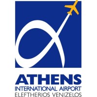 Athens International Airport logo - Similar company to Triagonal - Information Design