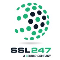 SSL247 (A Sectigo Company) logo - Similar company to Sitelock