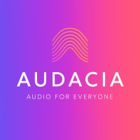Audacia Audio logo - Similar company to Blue Box Data Storytelling