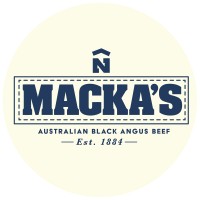 Mackas Australian Black Angus Beef logo - Similar company to Black Angus