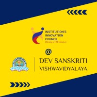 Dev Sanskriti Vishwavidyalaya - Institution's Innovation Council logo - Similar company to Dev Sanskriti Vishwavidyalaya
