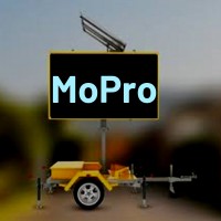 MoPro LED Sign Trailer Hire logo - Similar company to Mercif