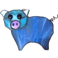 The Pudgy Blue Pig logo - Similar company to Butqo Accessories - Türkiye’Nin Aksesuar Üreticisi