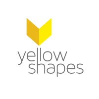 Yellow Shapes logo - Similar company to Studio Ginger&Fred