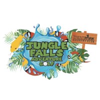 Jungle Falls Adventure Golf - Trent Park logo - Similar company to Putterfingers
