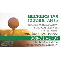 BECKERS TAX CONSULTANTS logo - Similar company to Firm1040® - Montclair, Nj Cpa