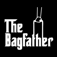 The Bagfather logo - Similar company to Bagtag
