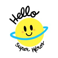 Hello Super Héros logo - Similar company to Good Vibzh