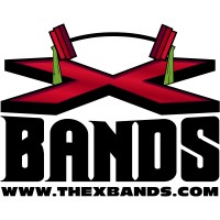 THE X BANDS logo - Similar company to Never Quit Gym