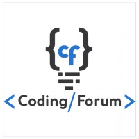 Coding Forum, VIIT logo - Similar company to Codechef_Viit