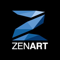 ZenART VR logo - Similar company to Red Zone Vr Racing Lounge