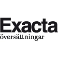 Exacta översättningar logo - Similar company to Native Translation Ab