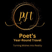 Poet's Year-Round Travel logo - Similar company to Upswept Creative