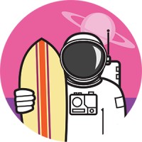 Saturn Moon Beach Productions logo - Similar company to Derin Universe