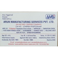 ARUN MANUFACTURING SERVICES PRIVATE LIMITED logo - Similar company to Intercept Medical / Laminated Films & Packaging