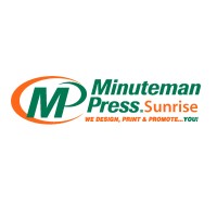 Minuteman Press Sunrise logo - Similar company to Breit Technologies Llc