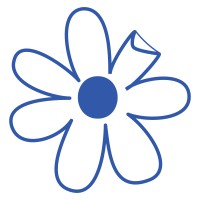 Blue Flowers logo - Similar company to Sit & Draw