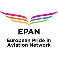 European Pride in Aviation Network (EPAN) logo - Similar company to Queer Talker