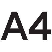A4 Arts Foundation logo - Similar company to Ebony/Curated