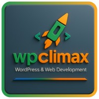 wpclimax logo - Similar company to Squarespace Website