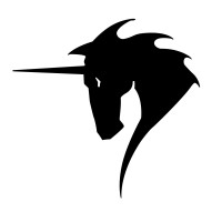 Black Unicorn logo - Similar company to Think Music Inc