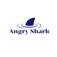 Angry Shark logo - Similar company to Coding First