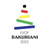 EYOF Bakuriani 2025 logo - Similar company to Antidoping.Cz