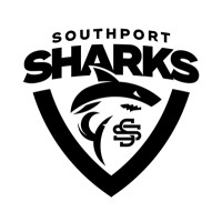 Southport Sharks logo - Similar company to Currumbin Rsl