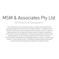 MSM & Associates Pty Ltd logo - Similar company to Jda Lammin Architects - Architectural Design Studio