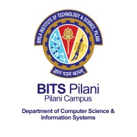 Department of Computer Science and Information Systems    BITS Pilani, Pilani Campus logo - Similar company to Bits Pilani Digital