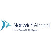 Norwich Airport logo - Similar company to Cambridge Norwich Tech Corridor