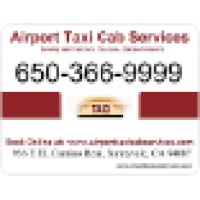 Airport Taxi Cab logo - Similar company to Sam Life Savers