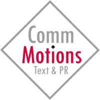 Comm:Motions - Text & PR logo - Similar company to Innova Educational Services