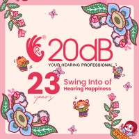 20dB Hearing logo - Similar company to Studio Chingy