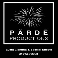 Pärdē Productions | Event Lighting | Wedding Lighting | Event Production logo - Similar company to Scratch Creative La