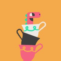 Dinos&Teacups logo - Similar company to Illo Studios