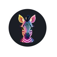 Neon Zebra