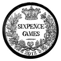 Sixpence Games logo - Similar company to Wata Games