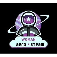 Woman Aero Steam logo - Similar company to Space School