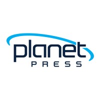 Planet Press logo - Similar company to Gryphon Graphics Inc