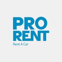 ProRent - Rent a car logo - Similar company to Avantgarde