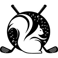 White Squirrel Golf Club logo - Similar company to White Squirrel