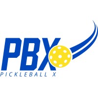 Pickleball X logo - Similar company to Q Architecture + Design