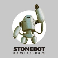 Stonebot Comics logo - Similar company to One Entertainment Group