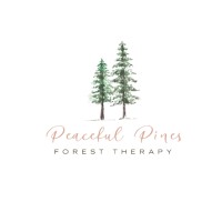 Peaceful Pines Forest Therapy logo - Similar company to Matan Inc