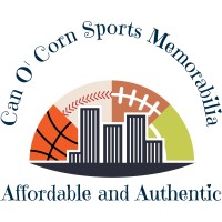 Can O' Corn Sports Memorabilia logo - Similar company to Matchbox Publishing Ltd