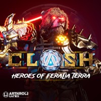 CLASH : Heroes Of Feralia Terra logo - Similar company to Critical Failure Studio